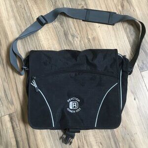 KENNETH COLE REACTION Briefcase Messenger Bag Laptop Nylon Crossbody Business